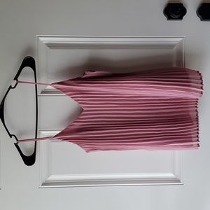 A New Day Pleated Spaghetti Strap Cami blush